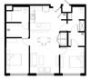 The Turquoise floor plan